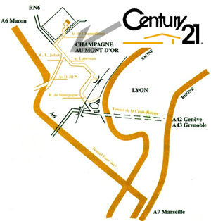 Agence immobilière des Mont d'Or Century 21