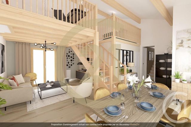 maison à vendre - 7 pièces - 130.55 m2 - DARDILLY - 69 - RHONE-ALPES - Century 21 Agence Du Mont D'Or