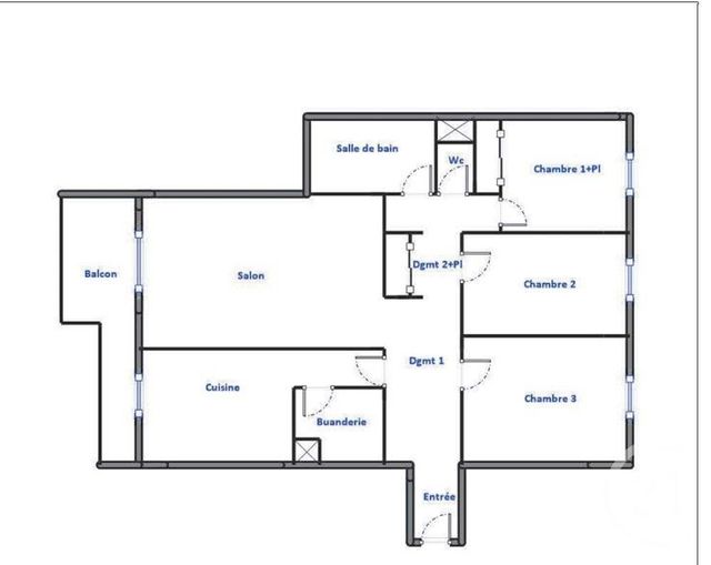 Appartement à vendre - 4 pièces - 90.67 m2 - LYON - 69009 - RHONE-ALPES - Century 21 Agence Du Mont D'Or