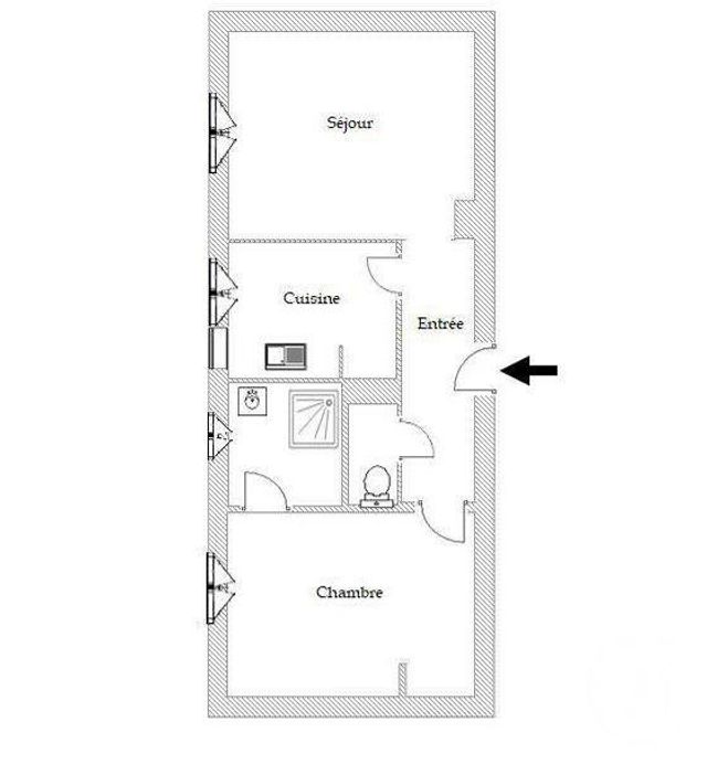 Appartement à vendre - 2 pièces - 36.0 m2 - CHAMPAGNE AU MONT D OR - 69 - RHONE-ALPES - Century 21 Agence Du Mont D'Or