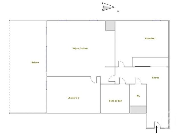 Appartement T3 à vendre - 3 pièces - 62.5 m2 - LYON - 69009 - RHONE-ALPES - Century 21 Agence Du Mont D'Or