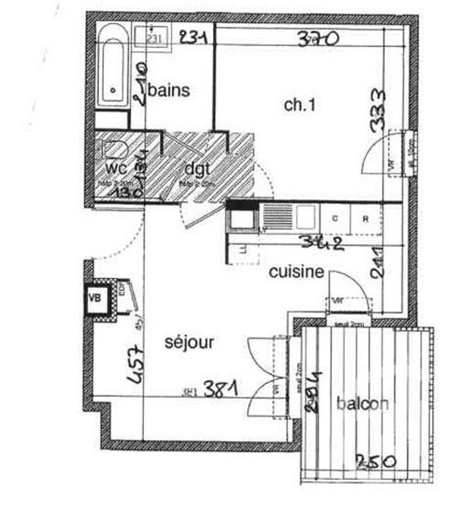 appartement - CHAMPAGNE AU MONT D OR - 69